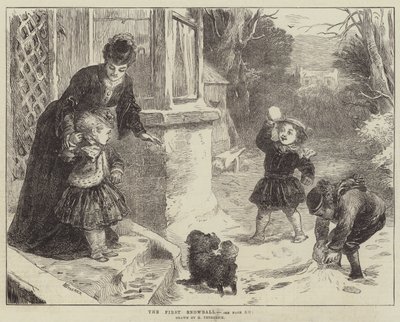 The First Snowball by Horace Petherick